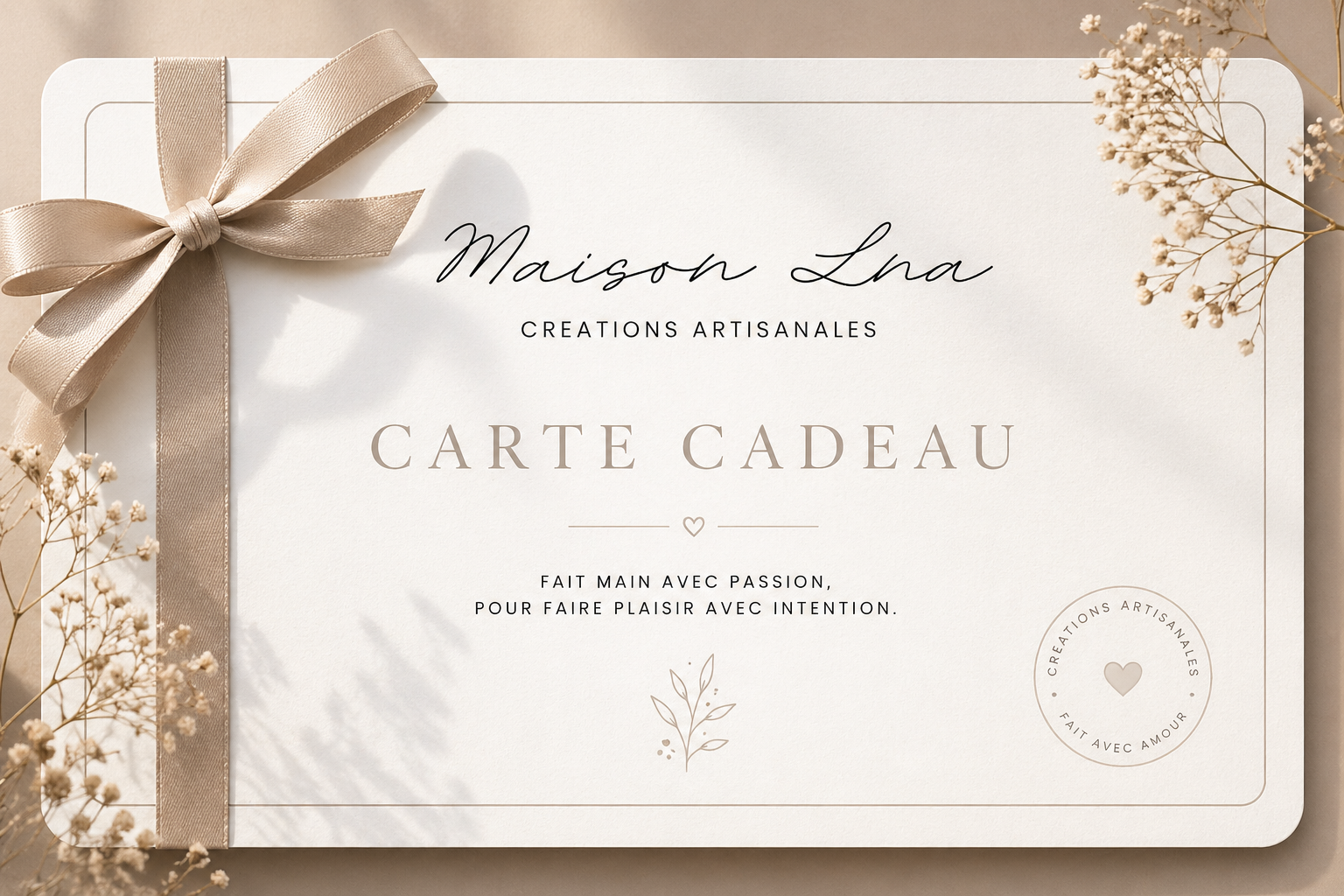 Carte cadeau